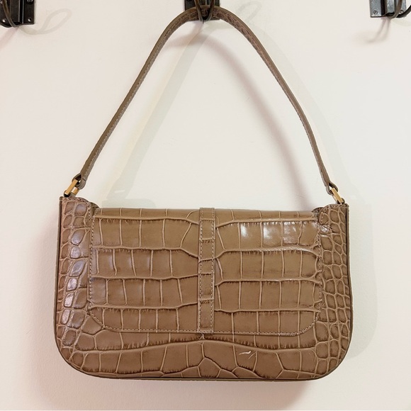 BY FAR Miranda Croco Embossed Leather Bag - Picture 3 of 10